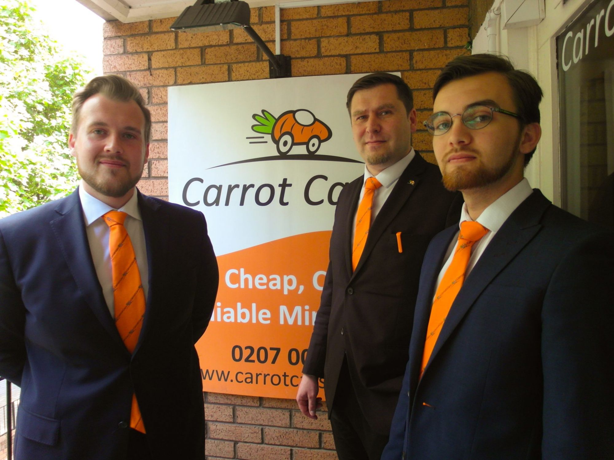 Carrot Cars Give Their Uniform A Lift With Keltic’s Customised Ties Carrot Cars Give Their Uniform A Lift With Keltic’s Customised Ties