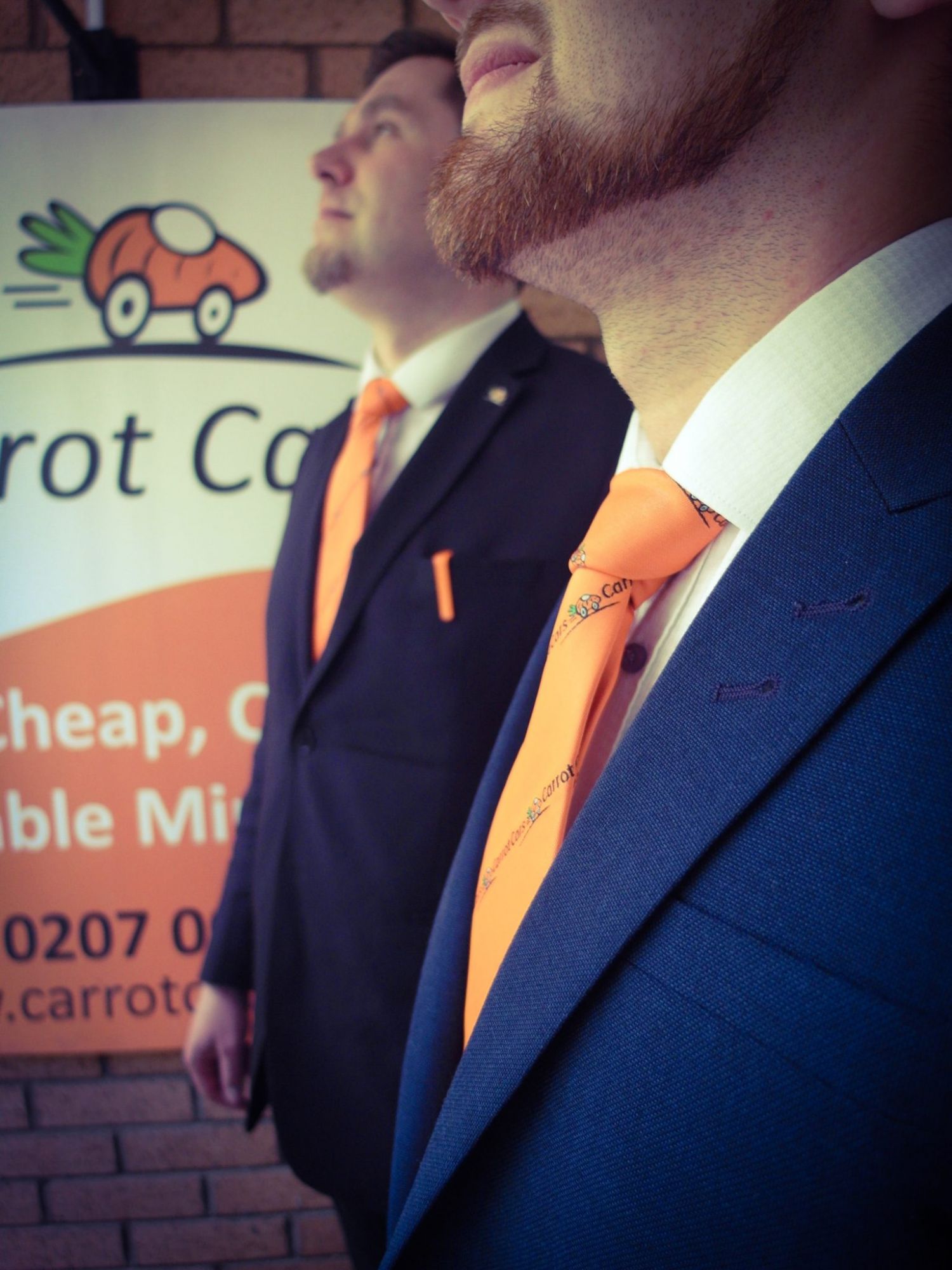 Carrot Cars Give Their Uniform A Lift With Keltic’s Customised Ties Carrot Cars Give Their Uniform A Lift With Keltic’s Customised Ties