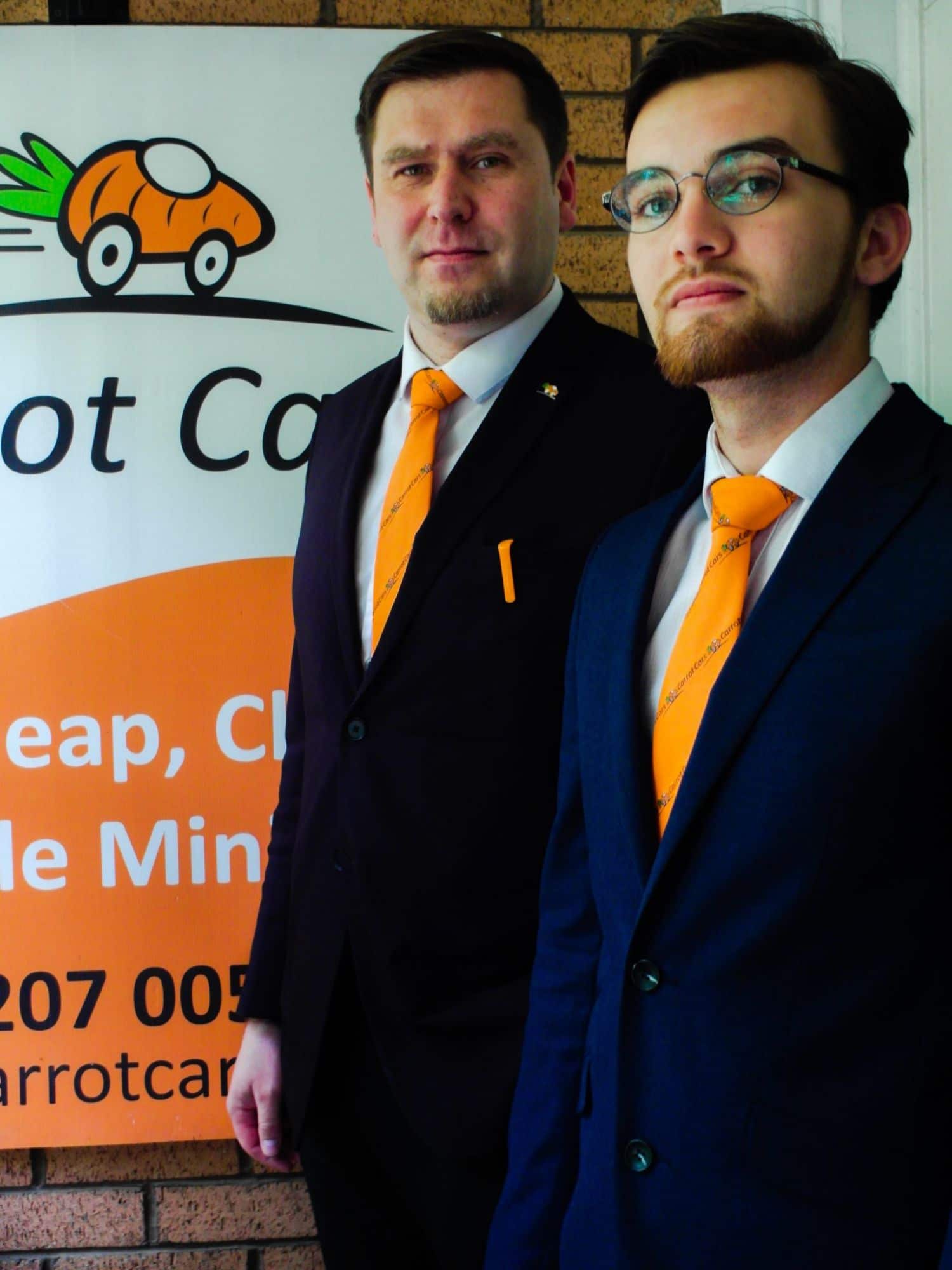 Carrot Cars Give Their Uniform A Lift With Keltic’s Customised Ties Carrot Cars Give Their Uniform A Lift With Keltic’s Customised Ties